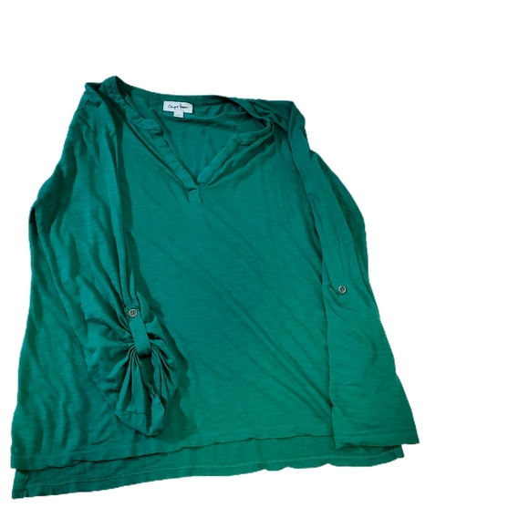 Chip & Pepper Ladies V-neck Long Sleeve T-shirt - Picture 2 of 5